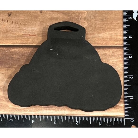 SMILING PUMPKINS FOAM MOUNTED RUBBER STAMP FOR CRAFTS HALLOWEEN FALL - Picture 2 of 2